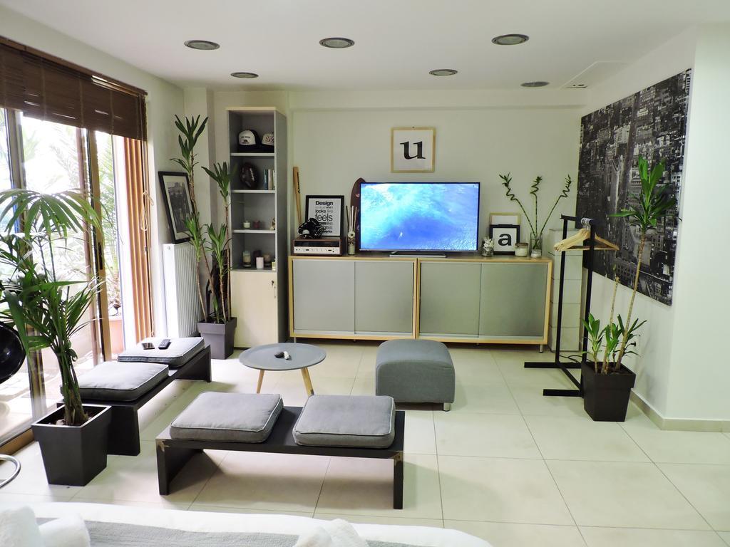 아테네 Luxurious Loft With Garden 아파트 외부 사진